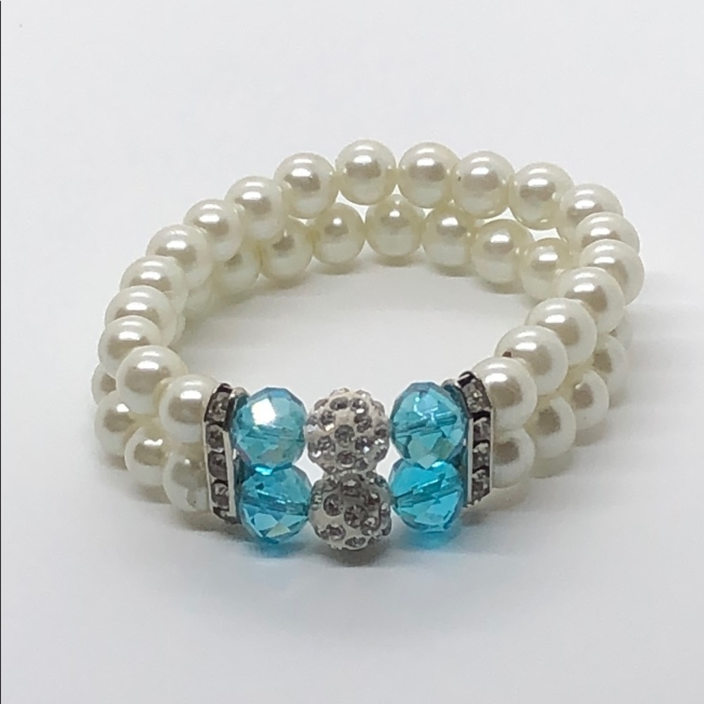 Two Strand Pearl Bracelet